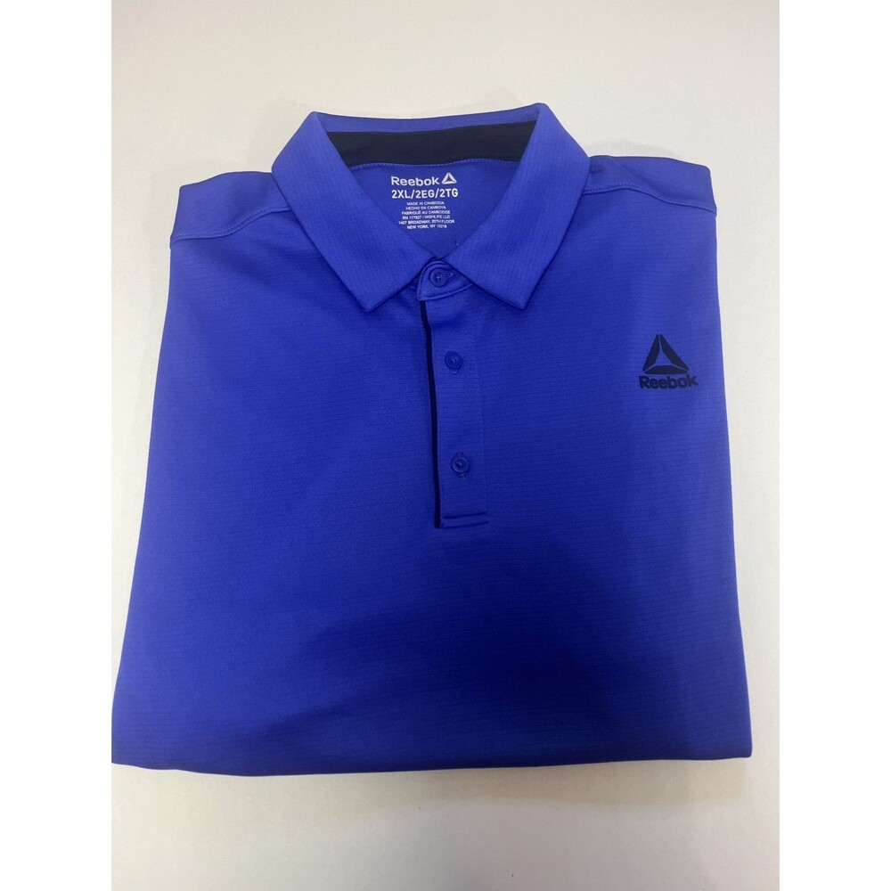 Reebok Royal Blue polo NWT 2XL - Picture 7 of 16